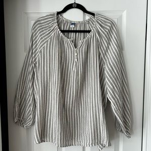 Old Navy Gauze Peasant Top